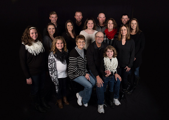 Extended family portrait
